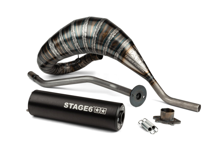 Derbi Senda R DRD Racing Enduro 50 2T D50B0 [2006–] - Exhaust 80 - 90 black
