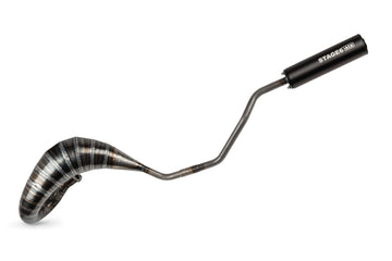 Derbi Senda X-Treme SM '05 - '10 50 2T D50B0 - Auspuff 80 - 90 schwarz