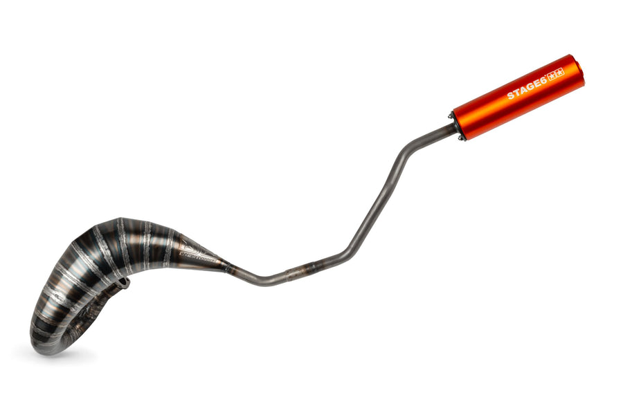 Derbi Senda R DRD Racing Enduro 50 2T D50B0 [2006–] - Exhaust 80 - 90 orange