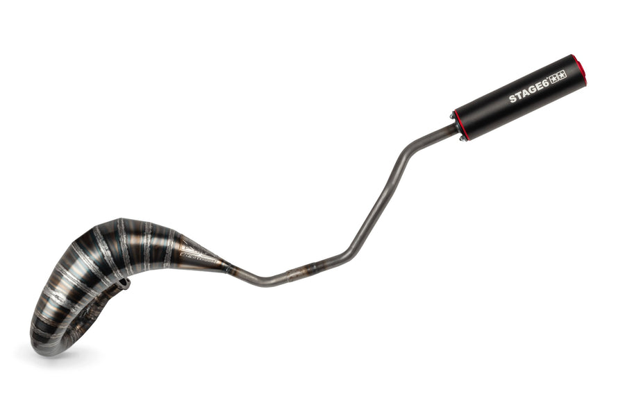 Aprilia SX Factory 50 2T - exhaust 80 - 90 red / black