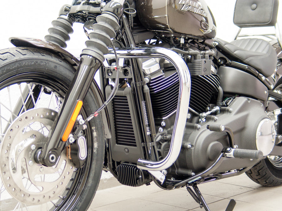 Harley Davidson Softail (Milwaukee -Eight 107/114) [2018] - protective bar, large version made of 38 mm tube, conical shape