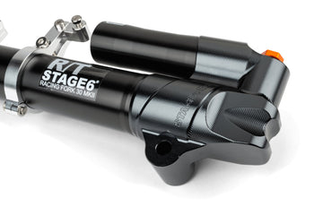 MBK Nitro Naked 50 2T LC [–2012] - Gabel R/T mit Schutzblechhalter