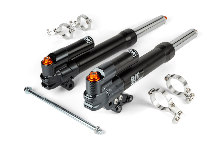 MBK Nitro Naked 50 2T LC [–2012] - Gabel R/T mit Schutzblechhalter