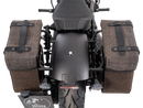 Indian Scout Sixty Classic [2025-2026] - Set: Ledertaschenhalter Cutout schwarz inkl. Rugged Ledertaschen braun