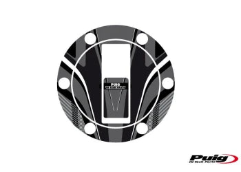 APRILIA SHIVER 900 [2019] – Tankdeckelschutz X-TREME – Carbon look