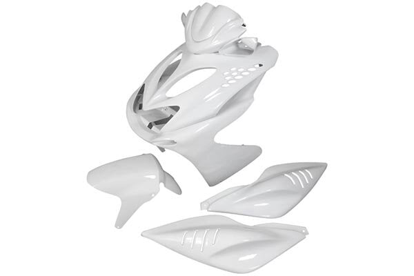 Yamaha Aerox 50 2T LC [–1998] - Verkleidungskit 7 Teile weiß