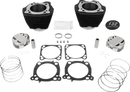 Harley-Davidson FLHTCUTG 1868 Tri Glide Ultra 114 [2025] - 132" Hochverdichtungs- / 136" Big Bore Kit – Oberfläche: Schwarz, Hervorgehobene Lamellen – Merkmal: +8,5 cm³ Kuppelvolumen – Bild 9