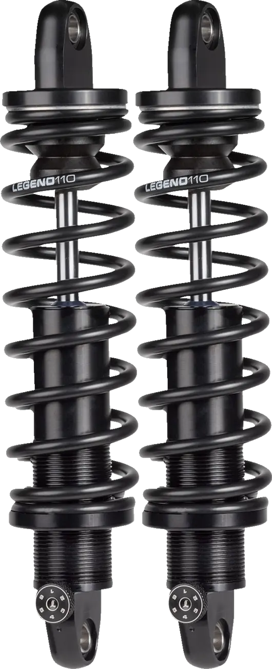 Harley-Davidson FXDBP 1690 Dyna Street Bob Factory Custom [2013, 2015-2016, 2016] - Legend REVO-A coil suspension for Dyna models - Surface: Black, Anodized - Item no. 1310-1098 – Image 2