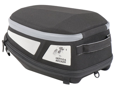 Tail bag [Hepco & Becker] - Royster Rearbag Sport tail bag with strap attachment - black/gray – Sportrack