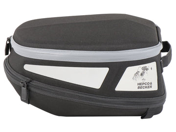 Hecktasche [Hepco & Becker] - Royster Rearbag Sport Hecktasche schwarz/grau inkl. Seatpad Basic – Seatpad