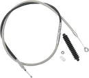 harley davidson fxs [DRAG SPECIALTIES] – Hocheffizientes geflochtenes Edelstahl-Kupplungsseil-1