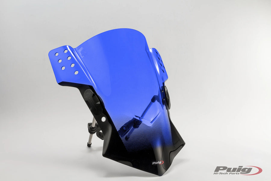 KAWASAKI Z 650 [2025] - PUIG Rafale Windschild | Blau | PUIG 6409A