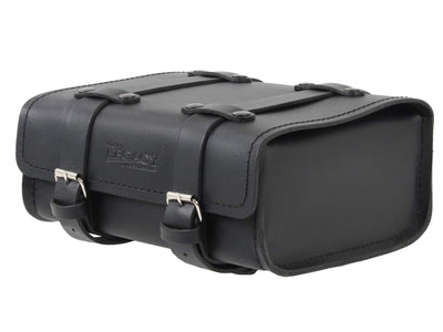 Tail bag [Hepco & Becker] - Legacy leather tail bag - black – Solorack