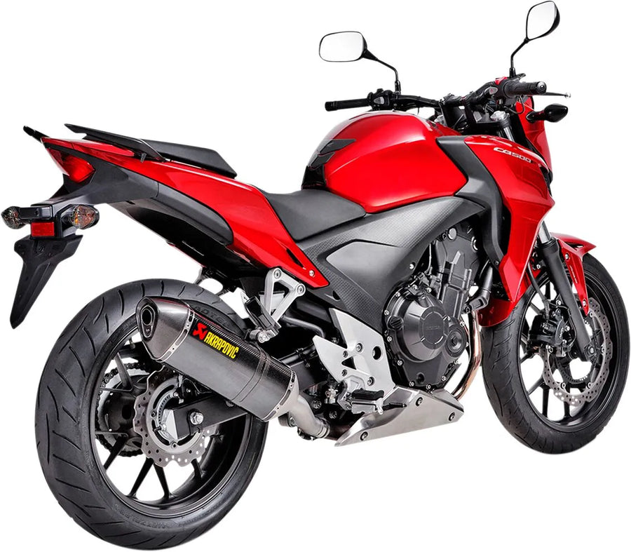 honda cb 500 [AKRAPOVIC] – Carbonfaser Slip-On Line Schalldämpfer