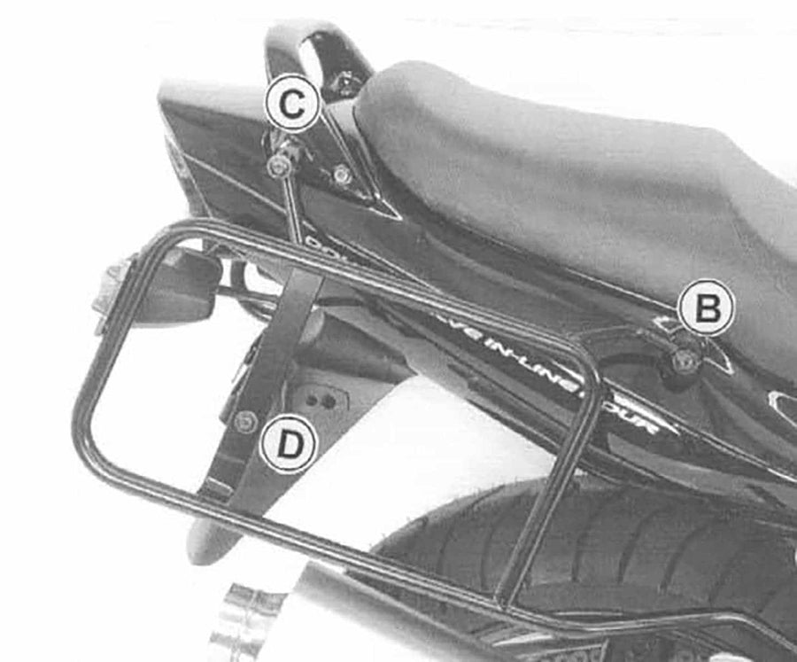 Suzuki GSF 1200 [2001-2005] - Kofferträger