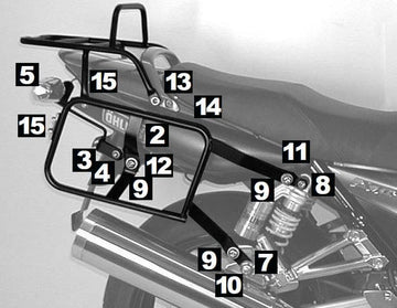 Yamaha XJR 1300 [2004-2006] - Komplett-Träger Lock-it