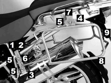 BMW R 1200 GS Adventure [2006-2013] - Kofferträger Lock-it - 0