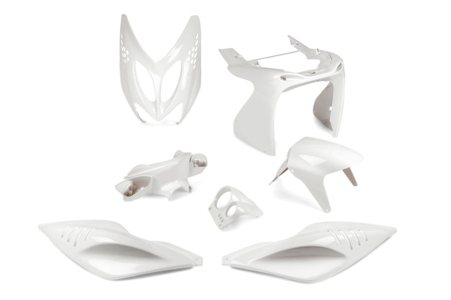 Yamaha Aerox 50 2T LC CAT [2004–] - Verkleidungskit 7 Teile weiß