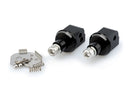 HONDA NX 500 [2025] – Adapter Beifahrer Fußrasten- Gummipad – Schwarz-2