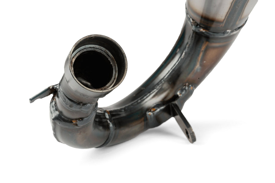 Fantic XM 50 2T - Auspuff mit schwarzem ESD Enduro