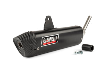 Fantic XM 50 2T - Rear silencer Enduro Sonic aluminum black