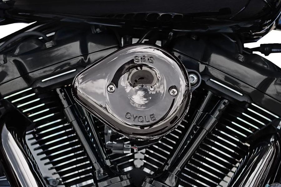Harley-Davidson FLHTCUTG 1868 Tri Glide Ultra 114 [2023] - Stealth Teardrop Luftfilterabdeckung – Design: Mini Teardrop – Bild 1