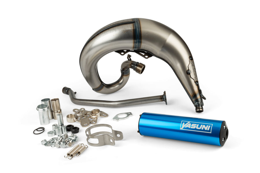 Derbi Senda R X-Race Trail '05 - '10 50 2T D50B0 - Exhaust Cross ML Blue