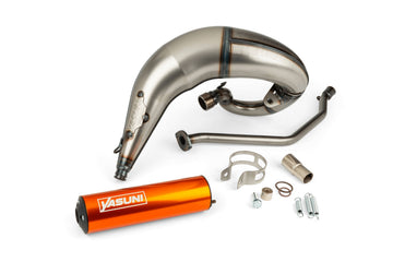 Beta RR Track 50 2T - Exhaust Cross ML Orange