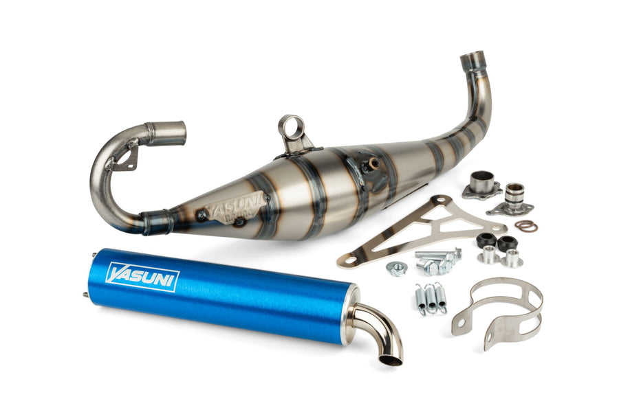 Yamaha Aerox Naked 50 2T LC CAT [2004–] - Auspuff C21 Blau