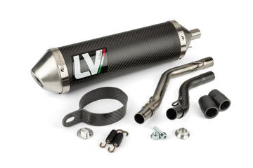 Fantic XM 50 2T - Endschalldämpfer X-Fight Carbon