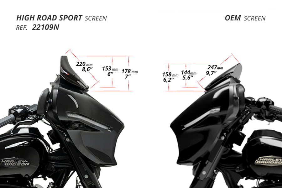 HARLEY DAVIDSON STREET GLIDE FLHX [2025] – High-Road Sport – Schwarz