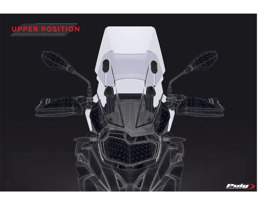 BMW F 750 GS [2024] – Verstellbare Scheibe – Stark getönt
