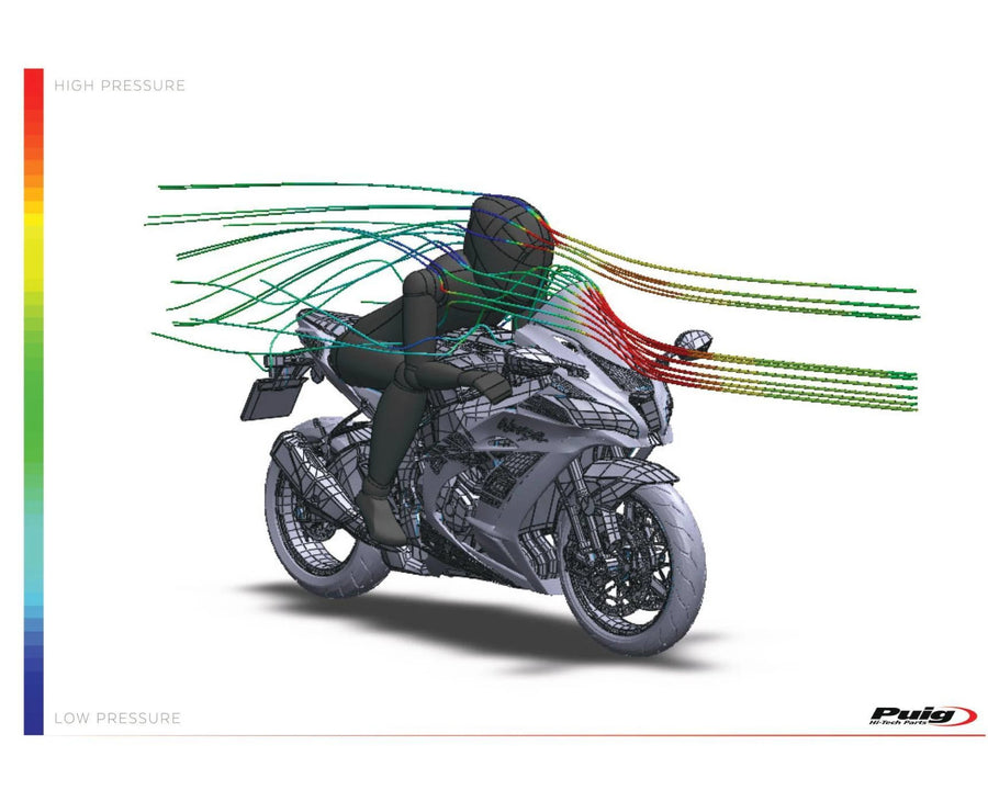 KAWASAKI ZX-10RR NINJA PERFORMANCE [2018] – R-Racer Scheibe – Stark getönt
