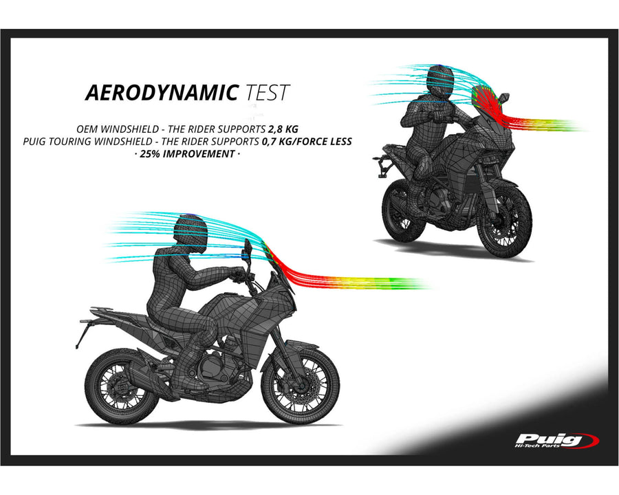 MOTO MORINI X-CAPE 700 [2024] – Touring Screen – Transparent