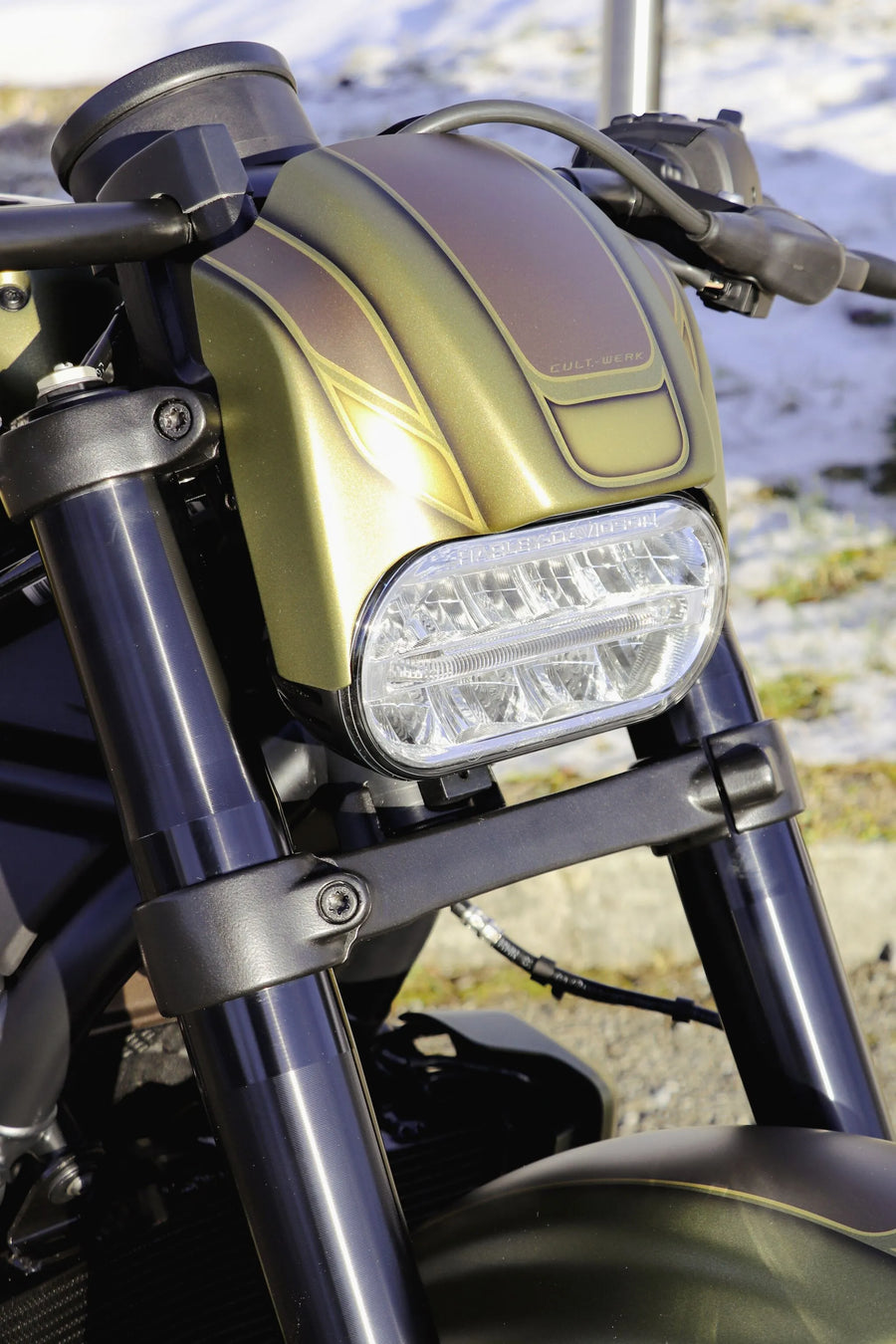 harley davidson sportster s rh 1250 s [CULT WERK] – Scheinwerfer-Verkleidung
