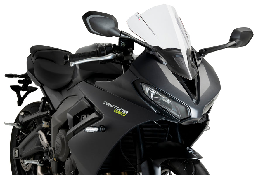 TRIUMPH DAYTONA 660 [2025] – Z-Racing Scheibe – Schwarz