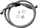 Harley Davidson Softail Street Bob FXBB [DRAG SPECIALTIES] - Stainless Steel Brake Line Kit-1