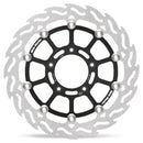 BMW S 1000 R [2025-2026] - FLAME floating aluminum brake disc - surface: black, silver - item no. 113212 – picture 12