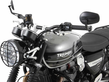 Triumph Speed Twin 1200 [2022-2025] - Lampenschutzgitter Detailansicht