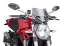 DUCATI MONSTER 821 DARK [2016] – Sportscheibe – Transparent-11