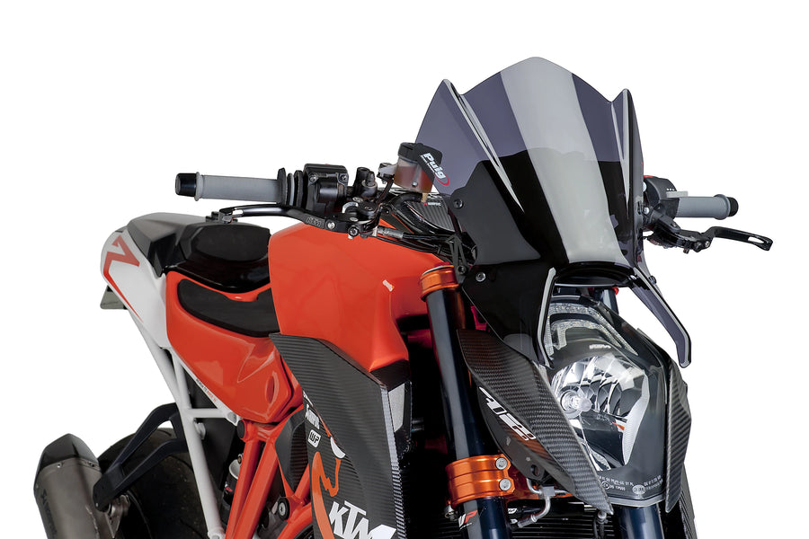 TRIUMPH BONNEVILLE T 120 BLACK [2025] - New Generation Sport Windschild | Stark getönt | PUIG 7014F