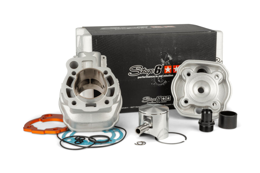 Rieju MRX Enduro Pro 50 2T AM6 - Zylinderkit Big Racing 88ccm Aluminium