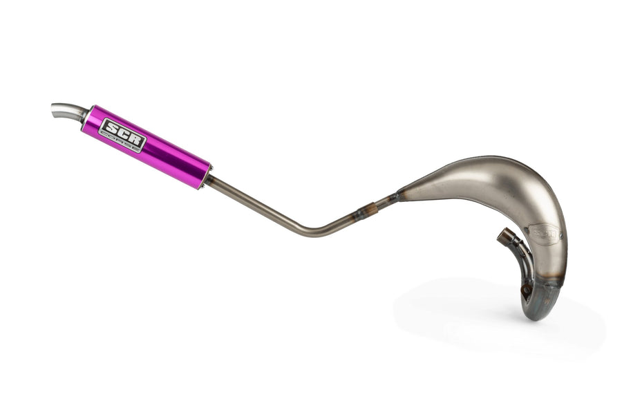 Rieju MRT SM 50 2T - Auspuff Handmade Cross 50-70 lila