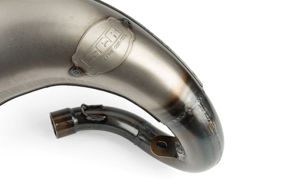 Rieju MRT SM 50 2T - Auspuff Handmade Cross 50-70 lila