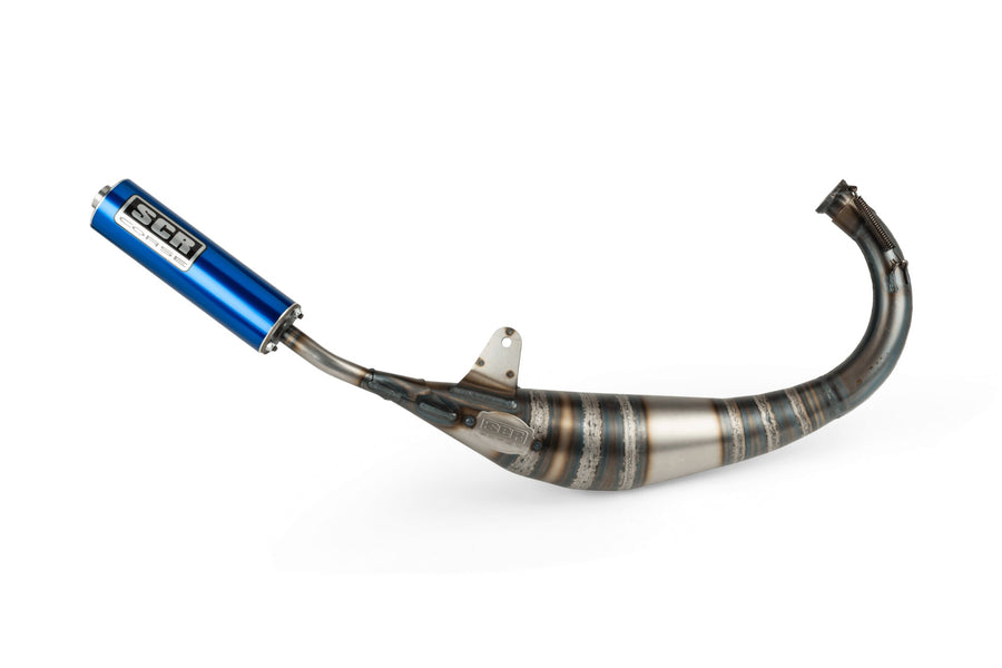 Derbi Senda DRD X-Treme SM '10 - '17 50 2T D50B0 - Exhaust Racing Line 70 80 Blue