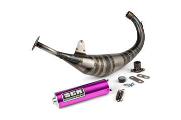 Derbi Senda DRD X-Treme SM '10 - '17 50 2T D50B0 - Exhaust Racing Line 70 80 Purple