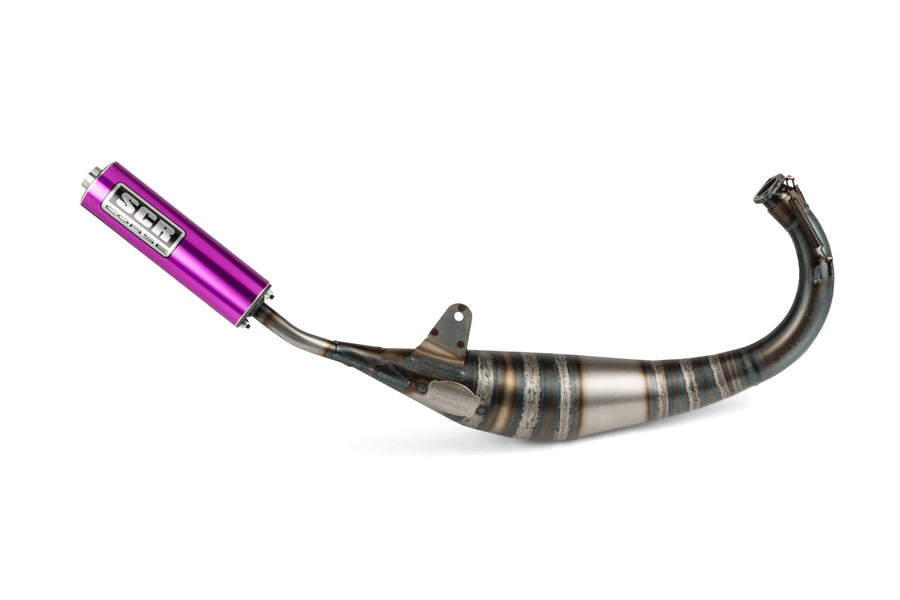 Aprilia SX SM 50 2T D50B0 [2007–] - Exhaust Racing Line 70 80 Purple