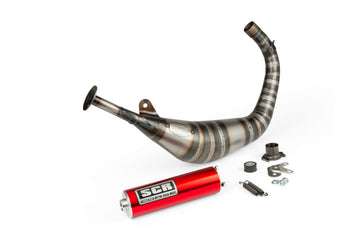 Derbi Senda DRD X-Treme SM '10 - '17 50 2T D50B0 - Exhaust Racing Line 80 90 Red