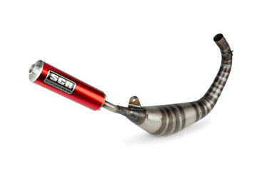 Derbi Senda DRD X-Treme SM '10 - '17 50 2T D50B0 - Exhaust Racing Line 80 90 Red