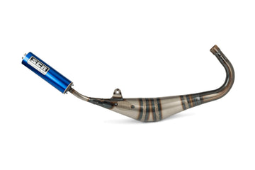 Beta RR Track 50 2T - Exhaust Handmade 50-70 blue